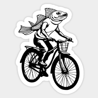 Like A Fish Needs A Bicycle Sticker